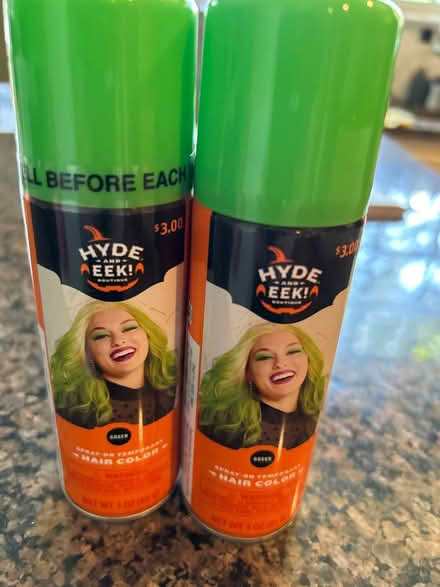 Photo of free Temporary hair color spray - green (Friendship Heights) #1