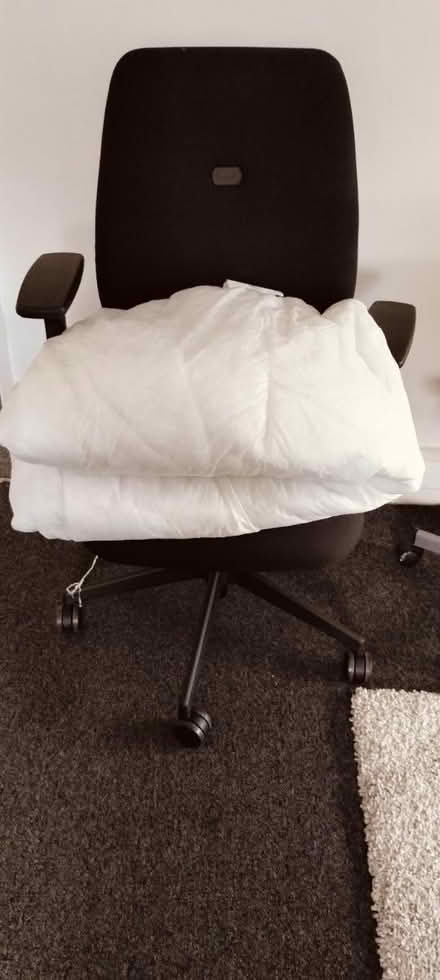 Photo of free Two single duvets + mattress topper (Sw48hd) #3