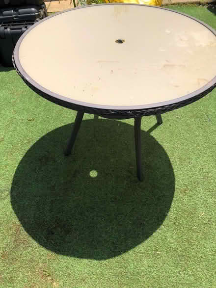 Photo of free Garden table (Teignmouth) #1