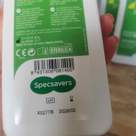 Photo of free Contact lense solution (Romiley SK6) #2