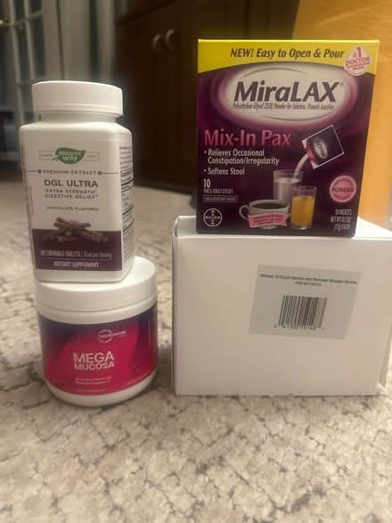 Photo of free MiraLAX packets, dgl, mega mucosa (Upper west side) #1
