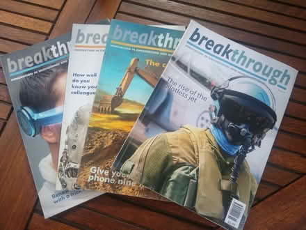 Photo of free Breakthrough Engineering magazines (Golden Triangle NR2) #1