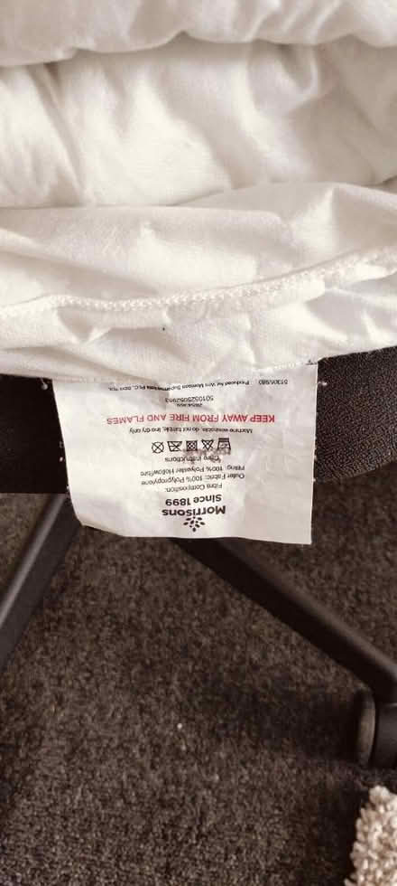 Photo of free Two single duvets + mattress topper (Sw48hd) #2