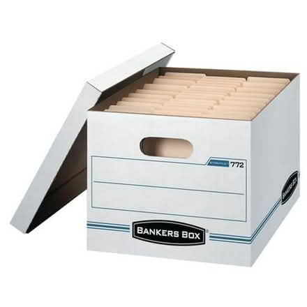 Photo of Moving & banker boxes -note (L5L 5P5) #2