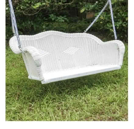 Photo of free Wicker porch swing (San Anselmo) #1