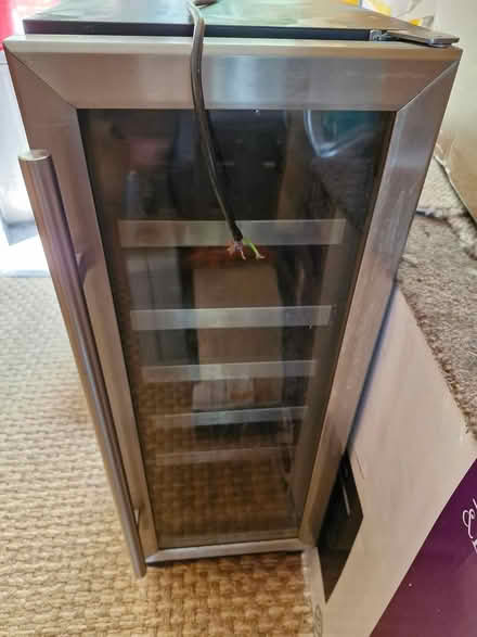 Photo of free Broken wine cooler fridge (Denton) #1