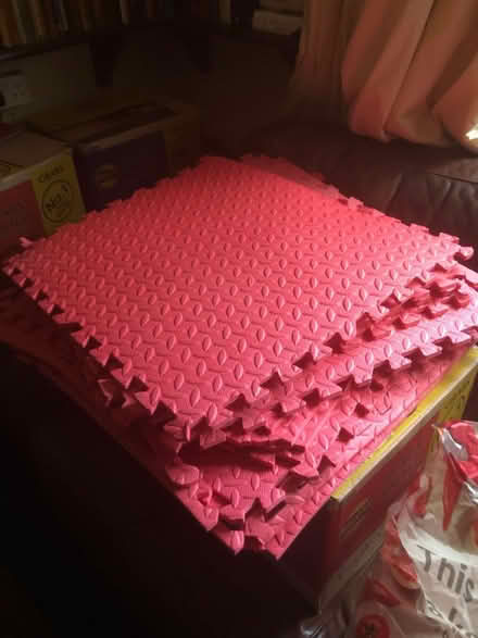 Photo of free 12 connectable exercise/play mats (Elkstone GL53) #1