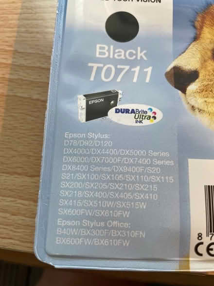Photo of free Colour printer ink Epson (Hersham KT12) #1