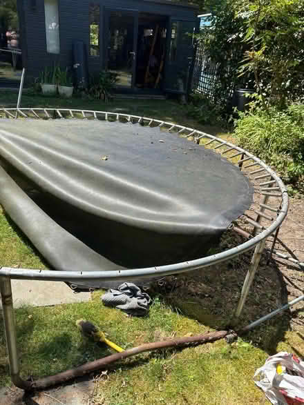 Photo of free 10 ft trampoline (Claygate,KT10) #1