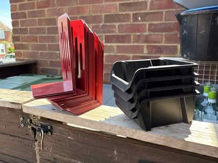 Photo of free metal brackets (Bordon) #1