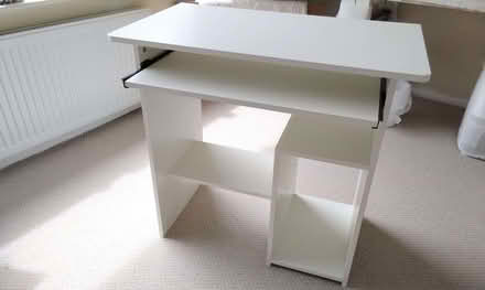 Photo of free Small Computer Desk (Child's) White (Anchorsholme FY5) #1