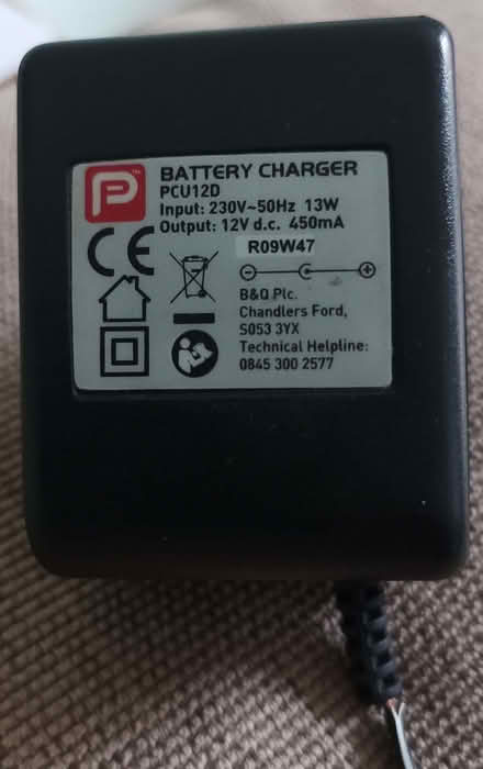 Photo of Performance Power PCU12D 12v 450mA Battery charger Power Ada (AB22) #1
