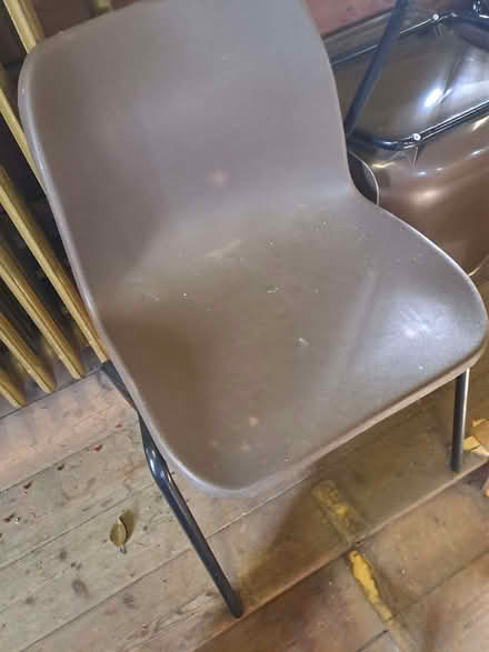 Photo of free stackable chairs (Carnoustie DD7) #1