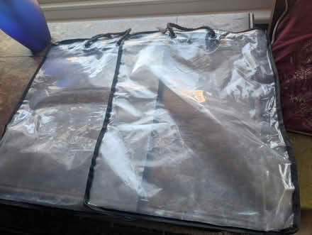 Photo of free 4 heavy plastic bags with zip (Neasden NW10) #1