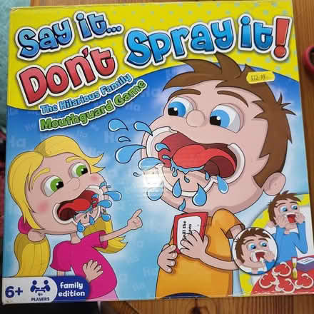 Photo of free Say it Don't Spray it game (Warlingham CR6) #1