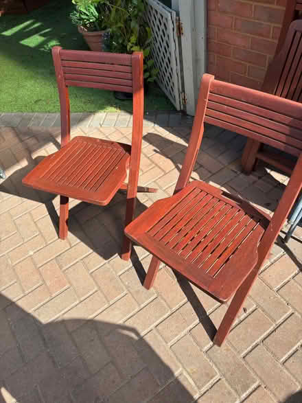 Photo of free Garden chairs (Southsea PO4) #1