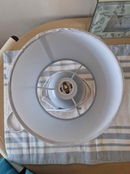 Photo of free Small blue lamp (Drayton PO6) #2