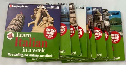Photo of free Learn Italian CDs (Chorleywood WD3) #1