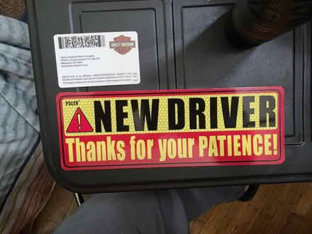 Photo of free (4) "New Driver" magnetic (Randallstown) #1