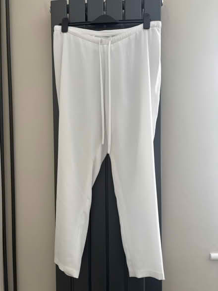 Photo of free White trousers - 12/14 (Cottonmill, St Albans, AL1) #1