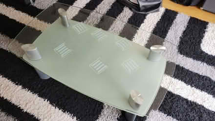 Photo of free Glass Topped Coffee Table (East Ruston NR12) #1