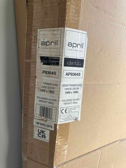 Photo of free Shower door brand new (OX10) #3