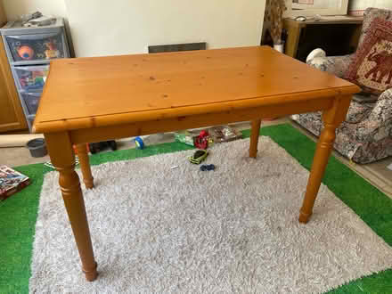 Photo of free Pine Table (Westcotes) #2