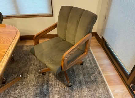 Photo of free Wooden table and four chairs (North of Cass and 75th) #2