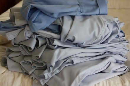 Photo of free Clean Blue Cotton Shirts (Brimfield SY8) #1