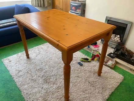 Photo of free Pine Table (Westcotes) #1