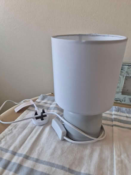 Photo of free Small blue lamp (Drayton PO6) #1
