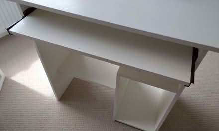 Photo of free Small Computer Desk (Child's) White (Anchorsholme FY5) #2
