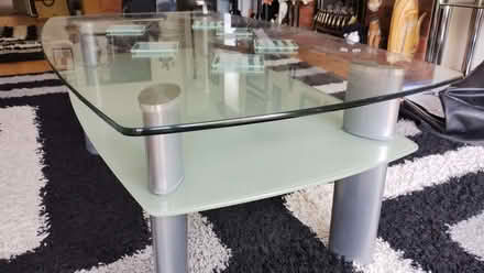 Photo of free Glass Topped Coffee Table (East Ruston NR12) #2