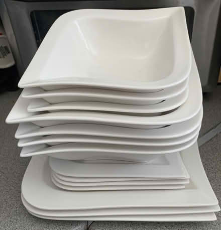 Photo of free Matching set of Square White Crockery (Portsmouth PO3) #1
