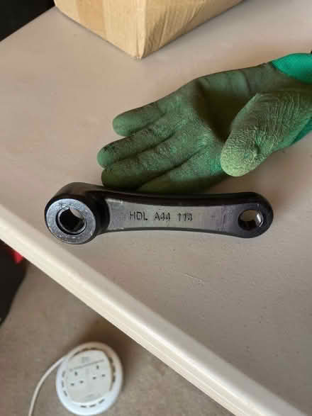 Photo of free Frog bike left crank arm 114mm new (Marlow Bottom SL7) #2