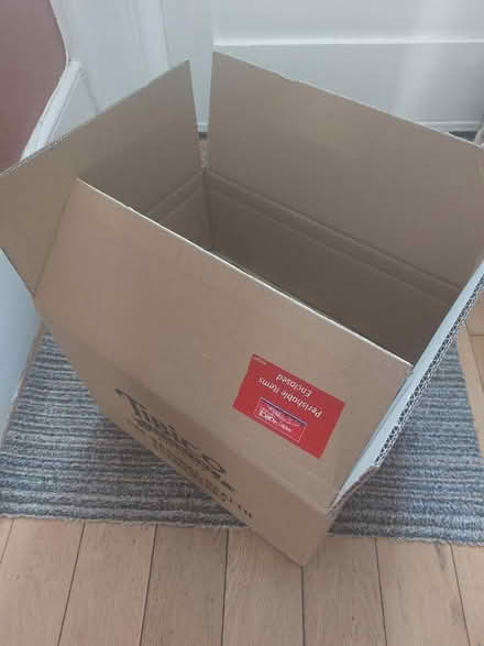 Photo of free About 5 or 6 strong cardboard boxes. (Ladywell SE4) #1