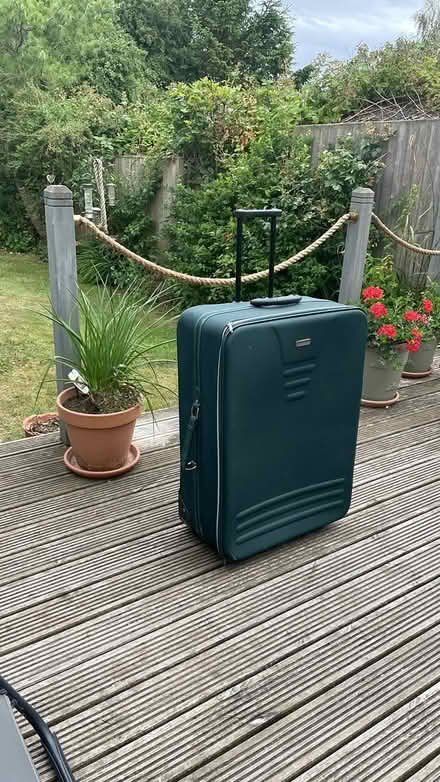 Photo of free Large suitcase with wheels (Ripley) #1