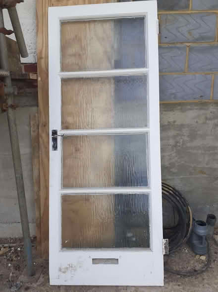 Photo of free Glazed front door (East Blatchington BN25) #1