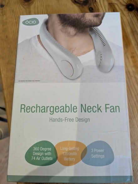 Photo of free Neck fan, new (Prenton CH43) #1