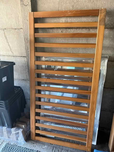 Photo of free Desk set and side wood panel (EN2) #2