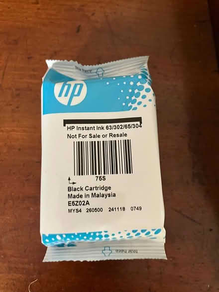 Photo of free HP printer ink (Hitchin, west) #1