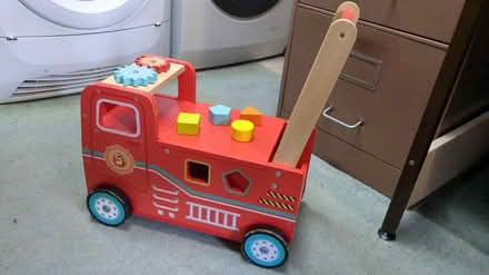 Photo of free Fire engine walker/push toy (Shillington) #1