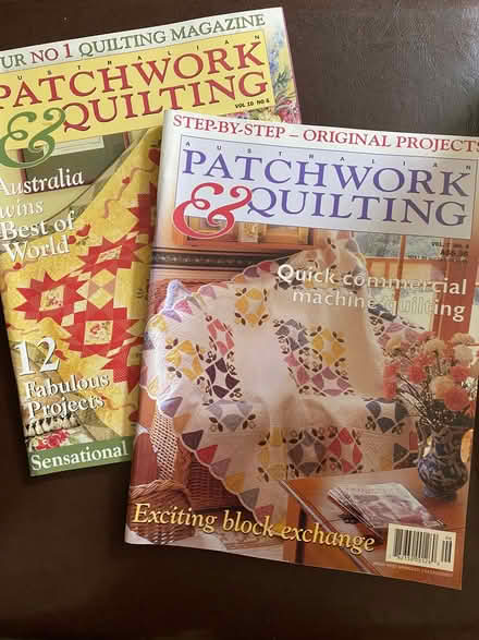 Photo of free Australian Patchwork & Quilting magazines (Odd Down) #1