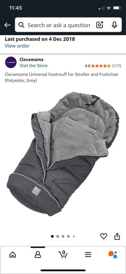 Photo of free Pushchair cover for winter (Cricket Road OX4) #1