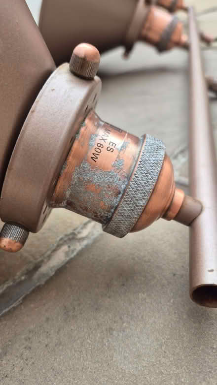 Photo of free Industrial style ceiling light (High Green S35) #1