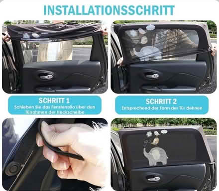 Photo of Car window shade (Nascot Wood WD17) #1