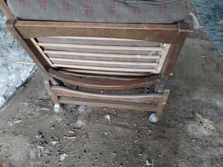 Photo of free Vitage 60s wooden sofa bed frame (Allerton BD15) #4