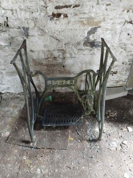 Photo of free Old Jones sewing machine stand (Allerton BD15) #1