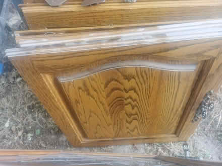 Photo of free Hygena solid oak kitchen cupboard doors (Salhouse NR13) #3