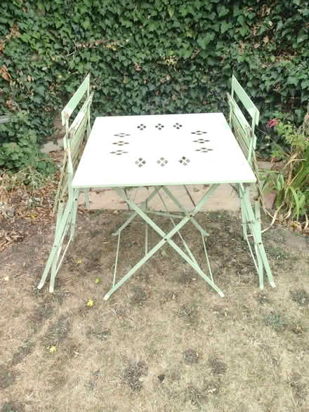 Photo of free Fold up table and chairs (Hatfield AL10) #2